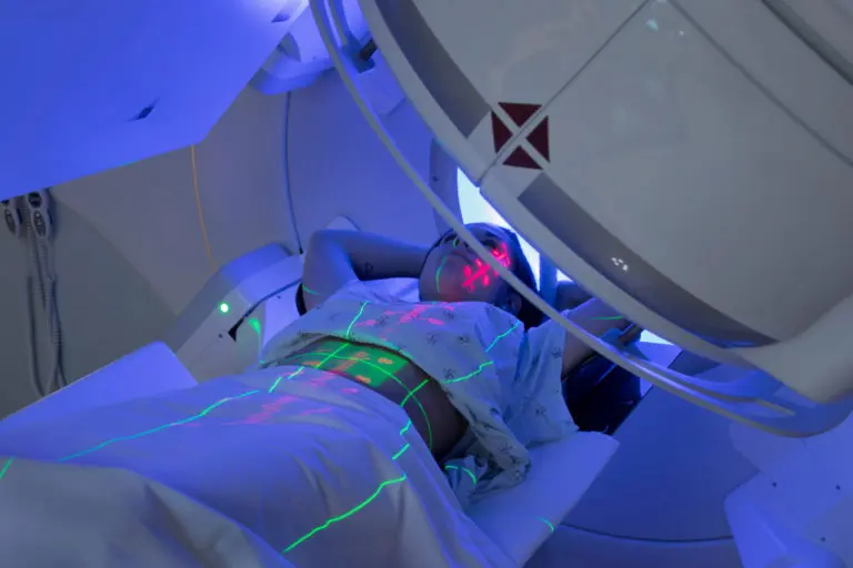 img of someone getting a scan